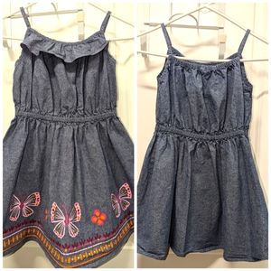 Girl's size 7 denim dress